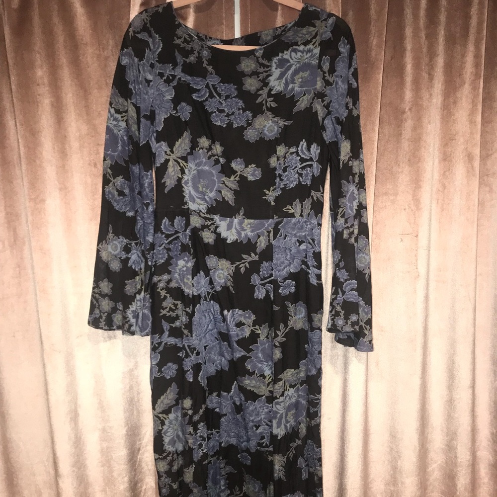 Free People Floral Maxi Dress